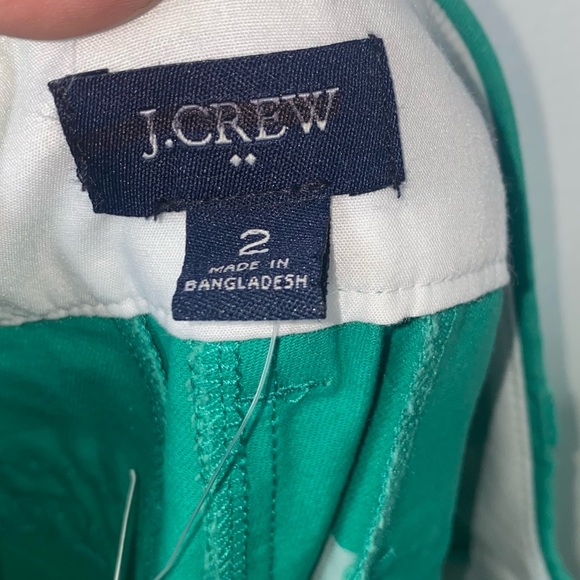 J. Crew NWT 7” chino short size 2 green - Picture 9 of 12